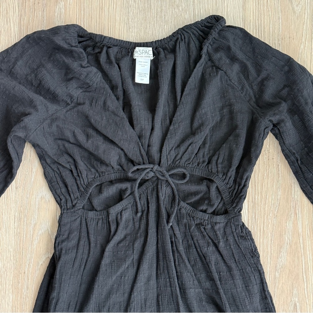 NWOT Anthropologie L Space Feelin Mine Cut Out Mini Dress - Picture 7 of 10